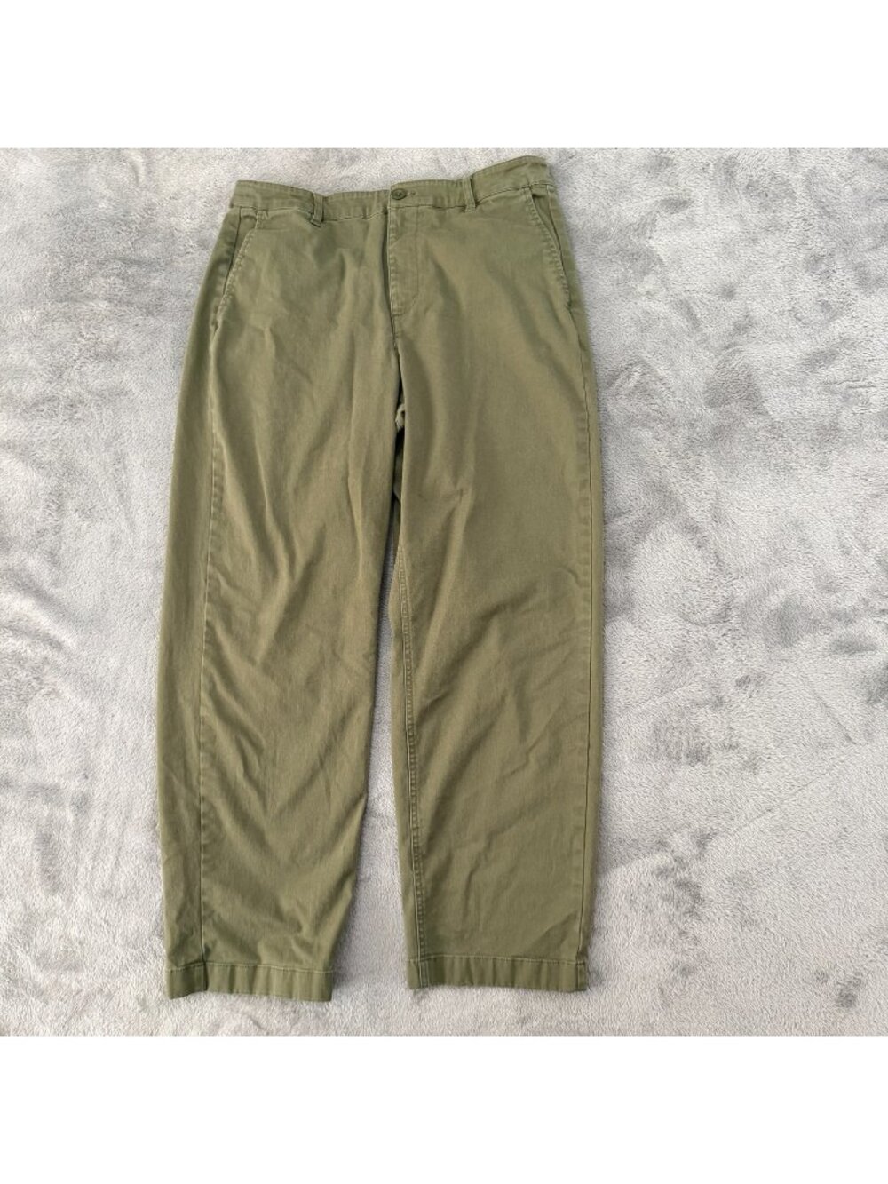 Boden Olive Green Chino Khaki Pants Womens size 10 Regular Straight Leg